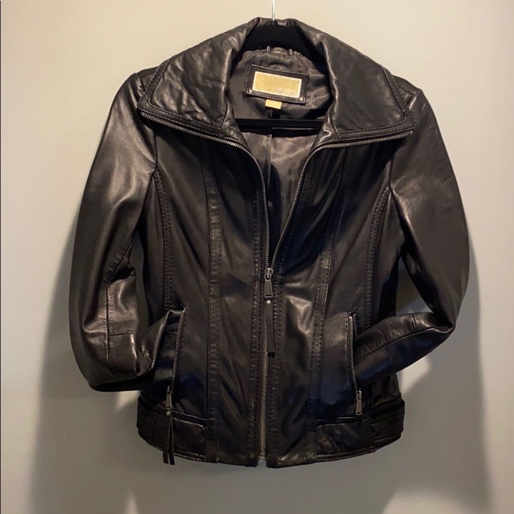 🔥MICHAEL by Michael Kors Genuine Leather Jacket🔥